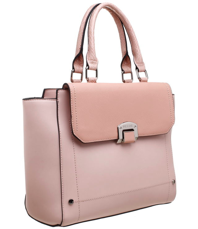 Bessie London-Crossbody Bag-Pink