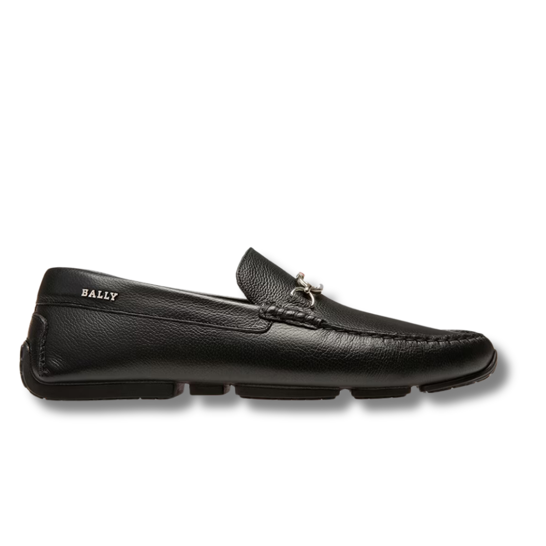 Men Paipel Penny Loafers with Contrast Strap