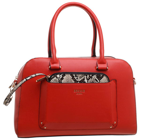 Bessie London-Shoulder Bag-Red