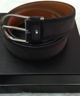 Montblanc Casual Leather Belt , Size 120 cm