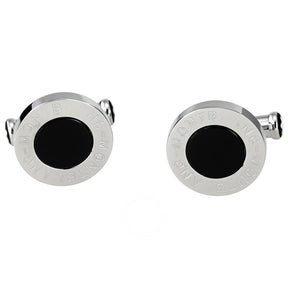 Meisterstuck Round Steel Cufflinks