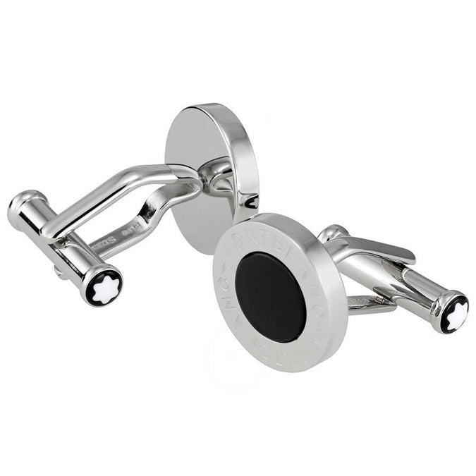 Meisterstuck Round Steel Cufflinks