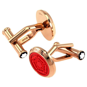 Round Tribute to Shakespeare Cufflinks