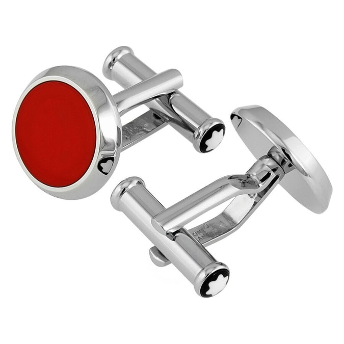 Stainless Steel Round Cufflinks