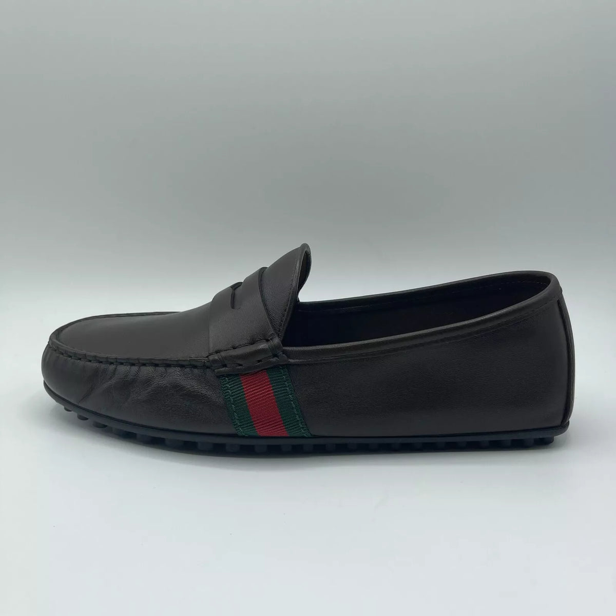 Gucci Men's Black Leather