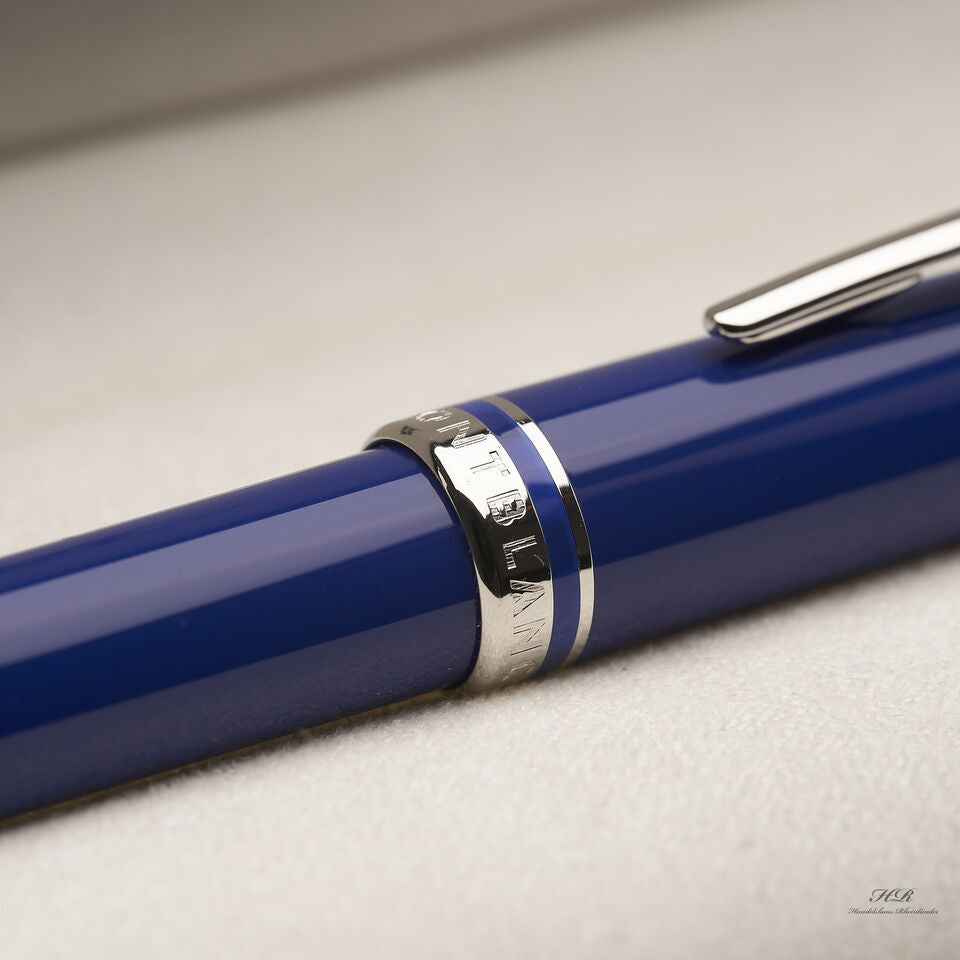 Cruise Collection Blue Resin Twist Ballpoint Pen