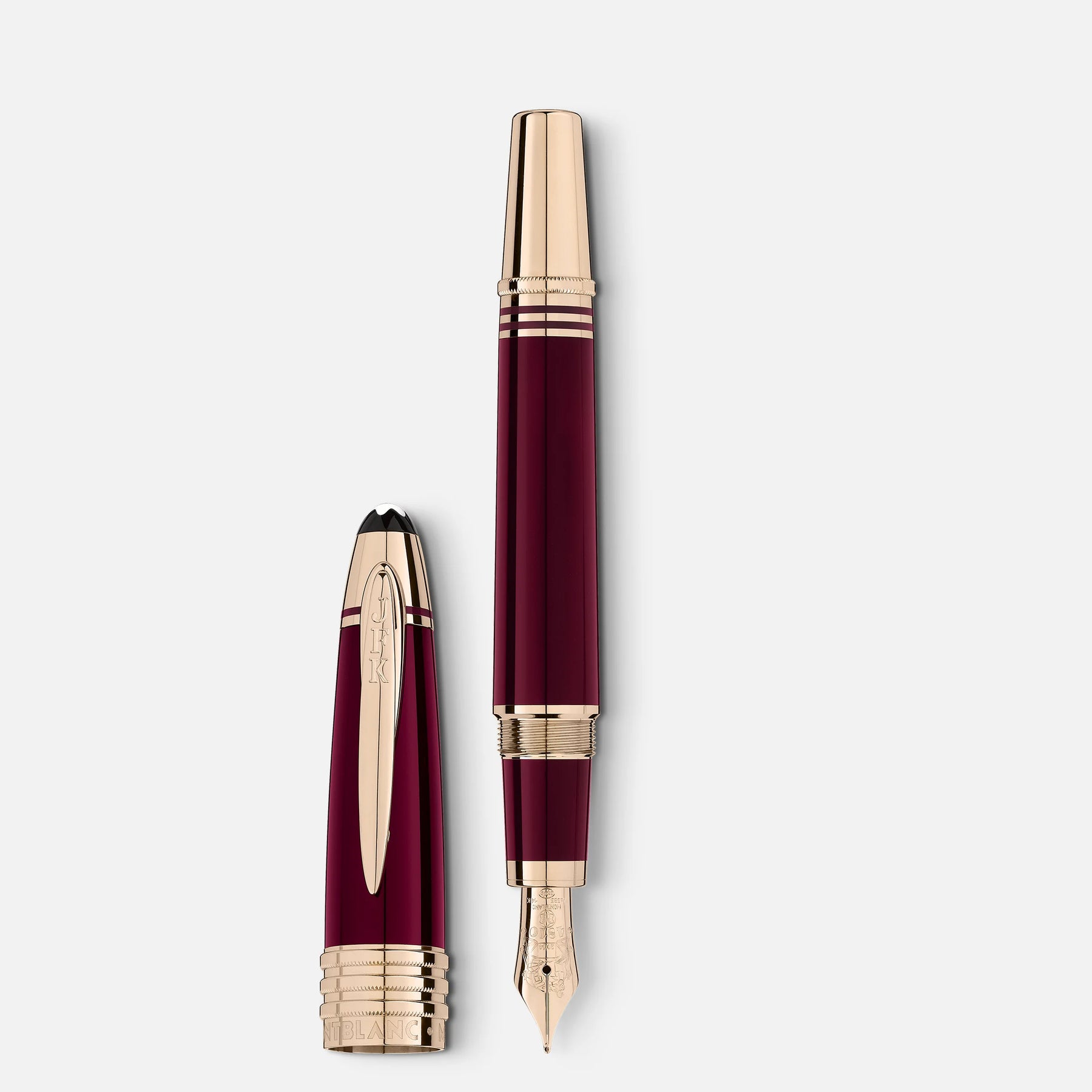 JOHN F. KENNEDY SPECIAL EDITION BURGUNDY FOUNTAIN PEN