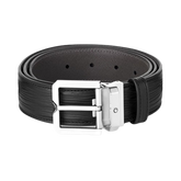 Montblanc BLACK 35 MM LEATHER BELT 131171